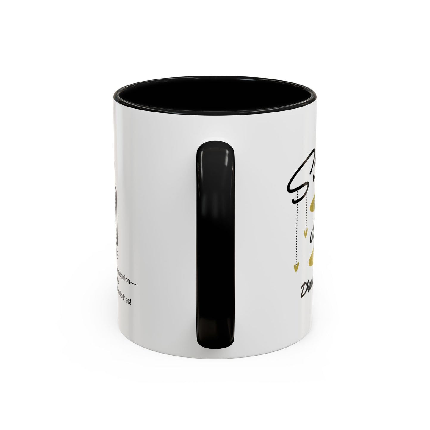 Sister: Part-time bestie, full-time troublemaker - Accent Coffee Mug