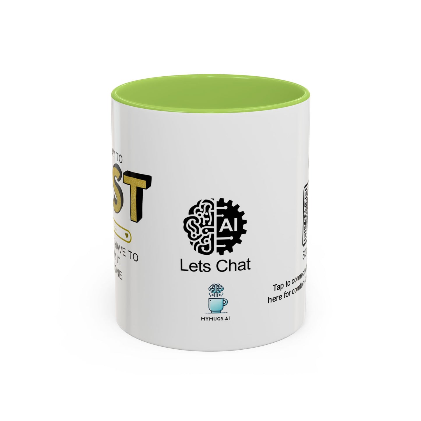 It’s okay to rest. - Accent Coffee Mug