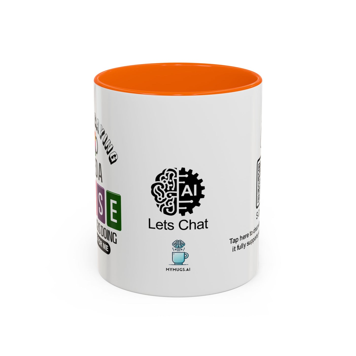 I’m not saying I need a raise, but this mug is doing the talking for me - Accent Coffee Mug