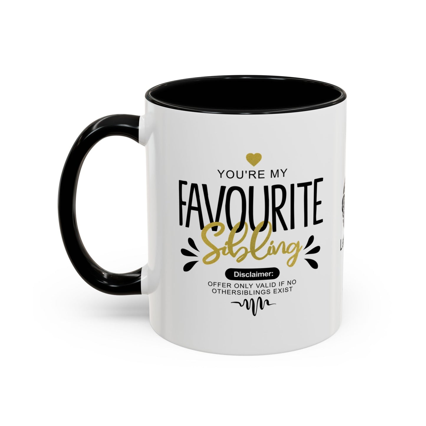 You're my favourite sibling - Accent Mug
