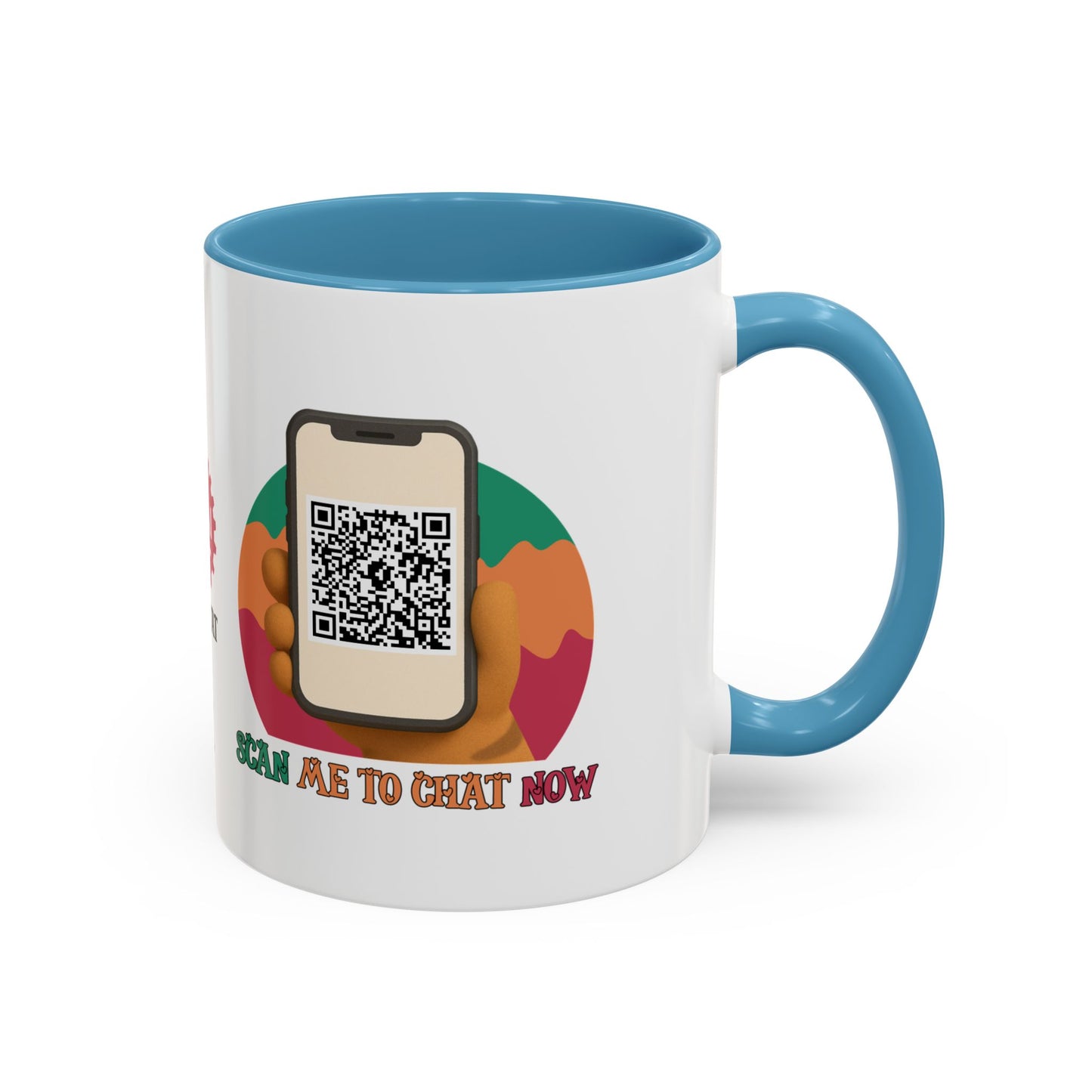 Chat A.I. Kitty Pebbles - AI Enabled Accent Mug