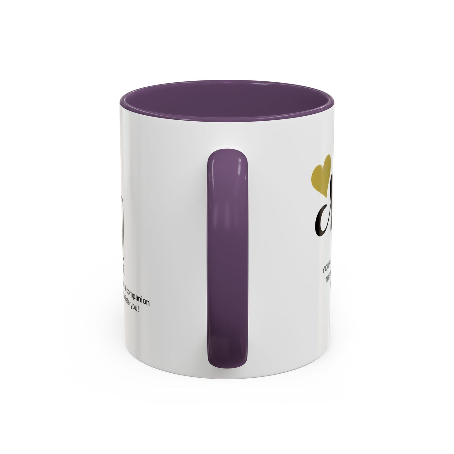 Mum, your kindness makes the world better every day - Personalised Accent Coffee Mug