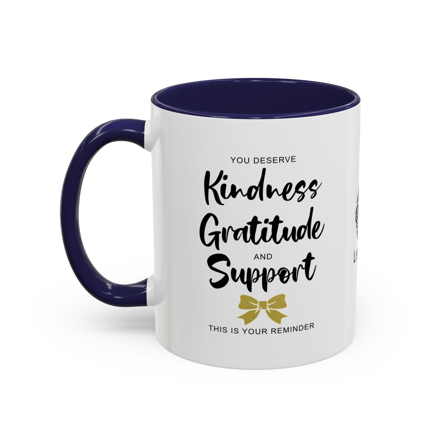 You deserve kindness - Accent Coffee Mug