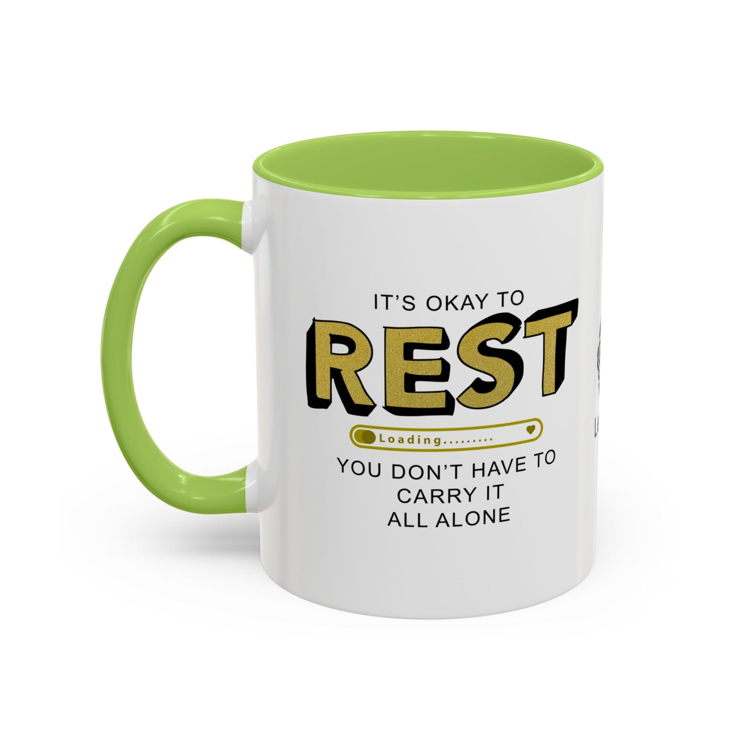 It’s okay to rest. - Accent Coffee Mug