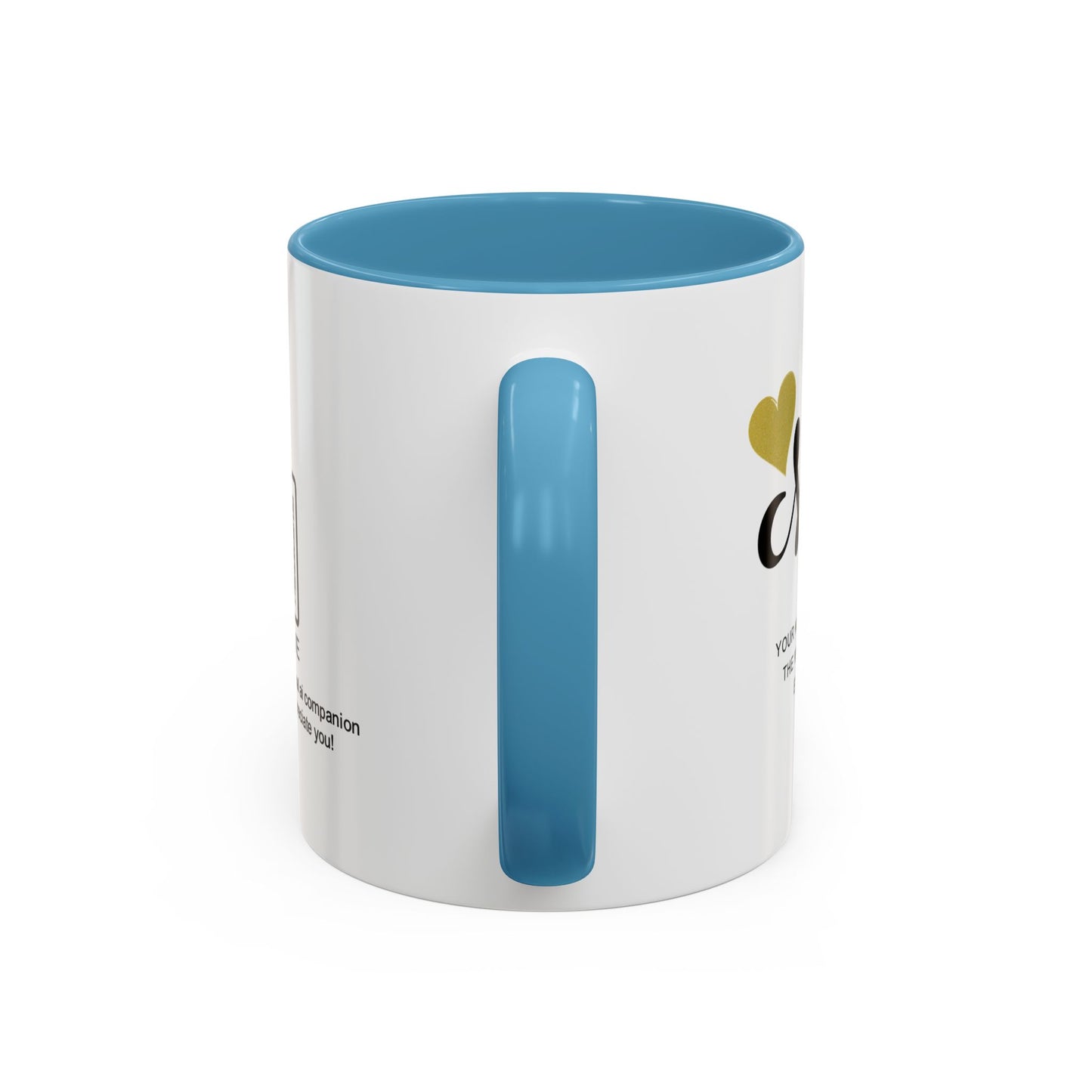 Mum, your kindness makes the world better every day - Personalised Accent Coffee Mug