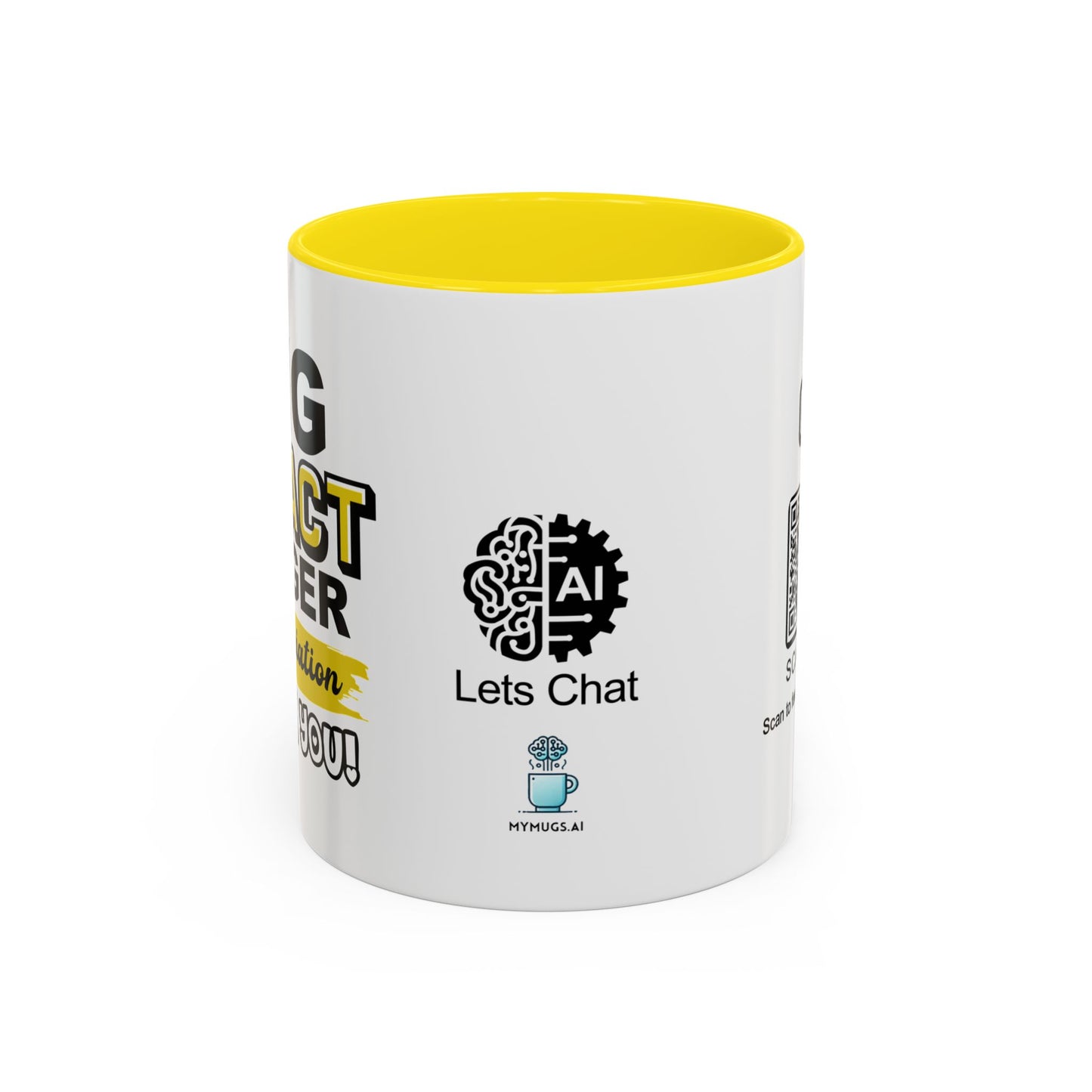 Big impact. Bigger appreciation. Thank you - Accent Coffee Mug