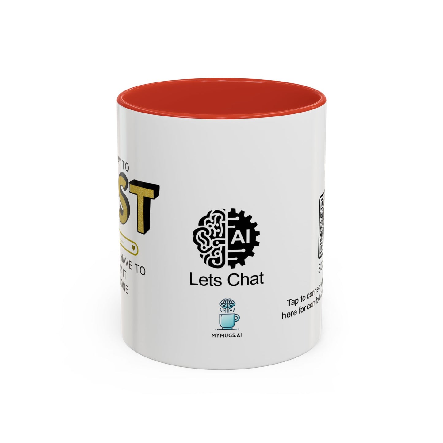 It’s okay to rest. - Accent Coffee Mug