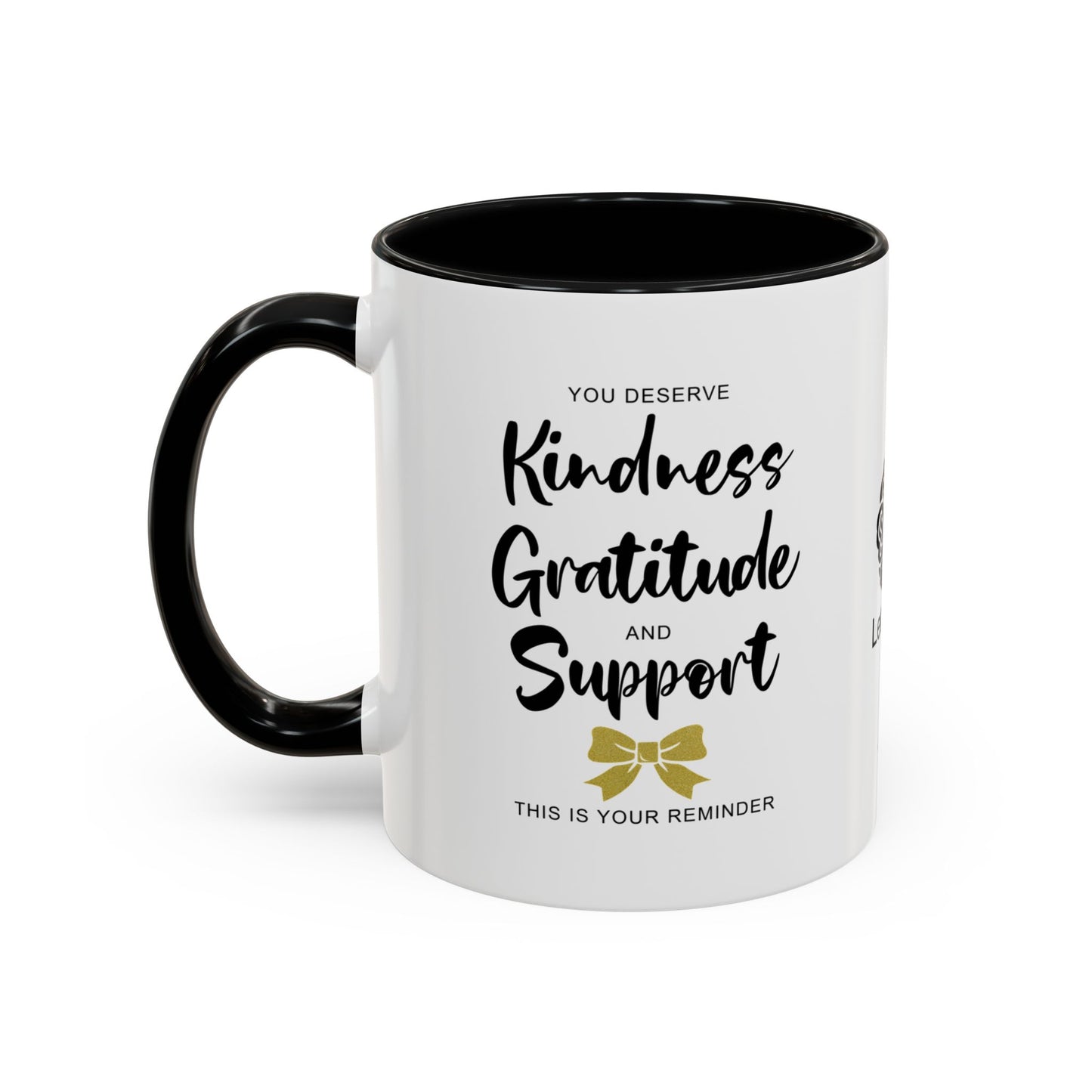 You deserve kindness - Accent Coffee Mug