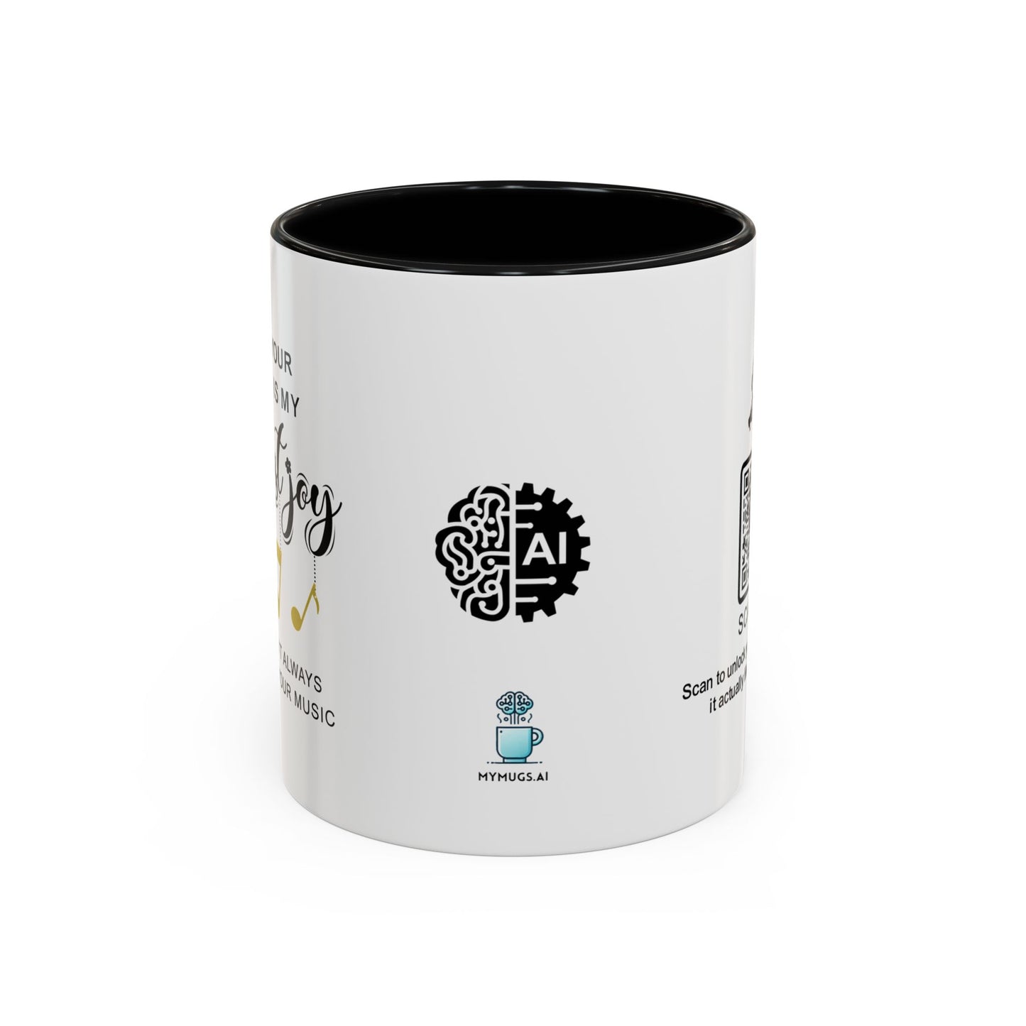 Being your parent is my greatest joy… even if I don’t always understand your music - Accent Mug