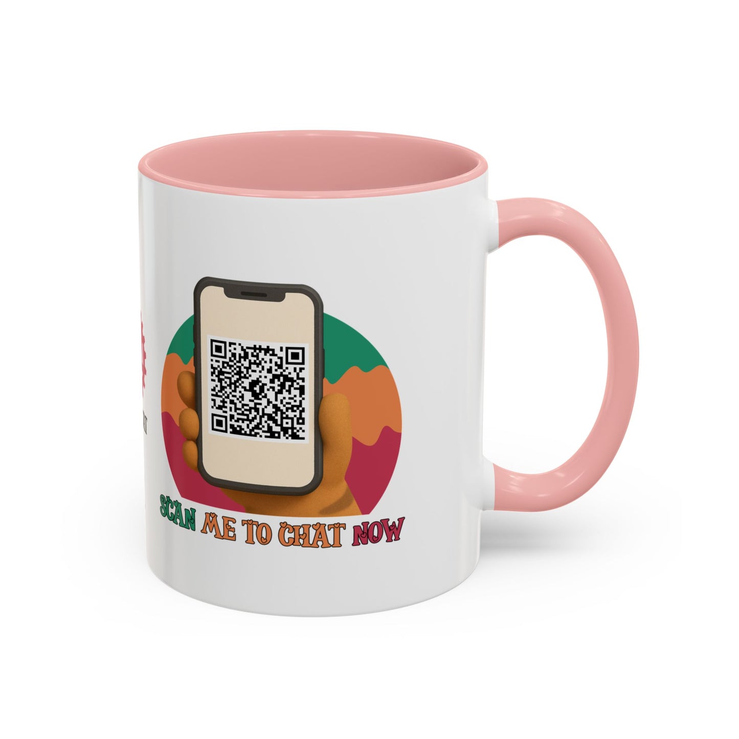 Chat A.I. Kitty Pebbles - AI Enabled Accent Mug