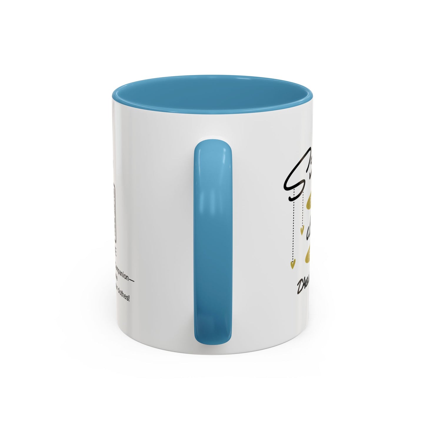 Sister: Part-time bestie, full-time troublemaker - Accent Coffee Mug