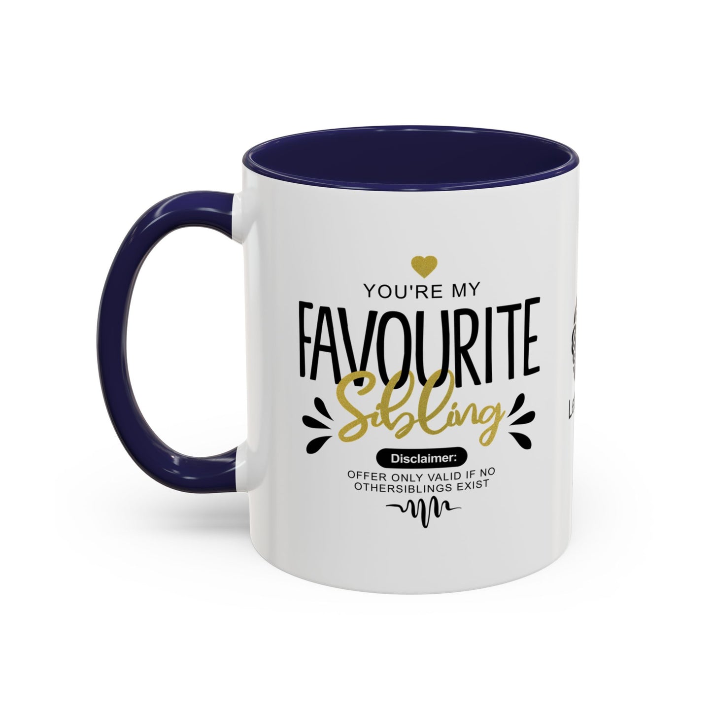 You're my favourite sibling - Accent Mug