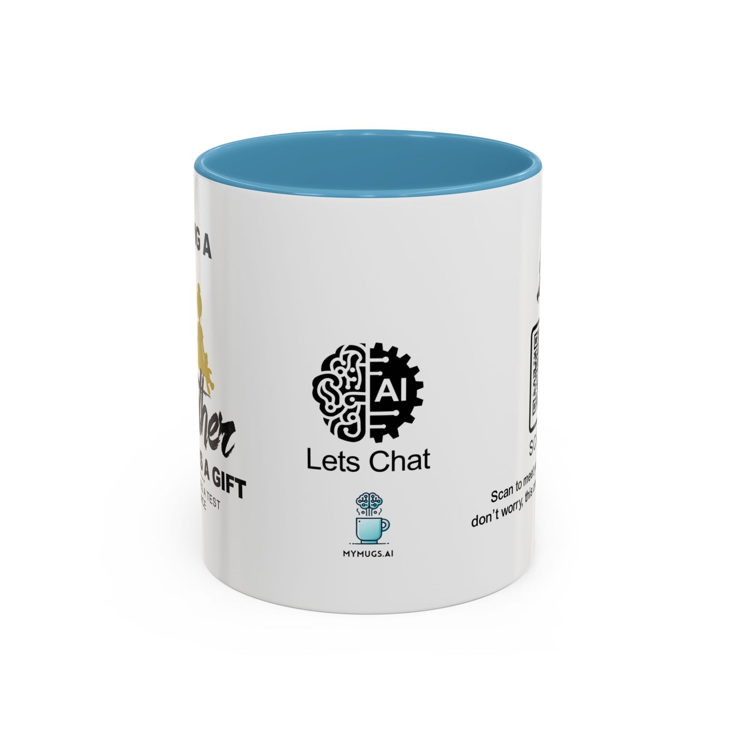 Having a brother like you is a gift… - Accent Mug