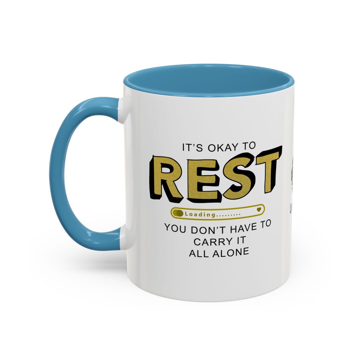 It’s okay to rest. - Accent Coffee Mug