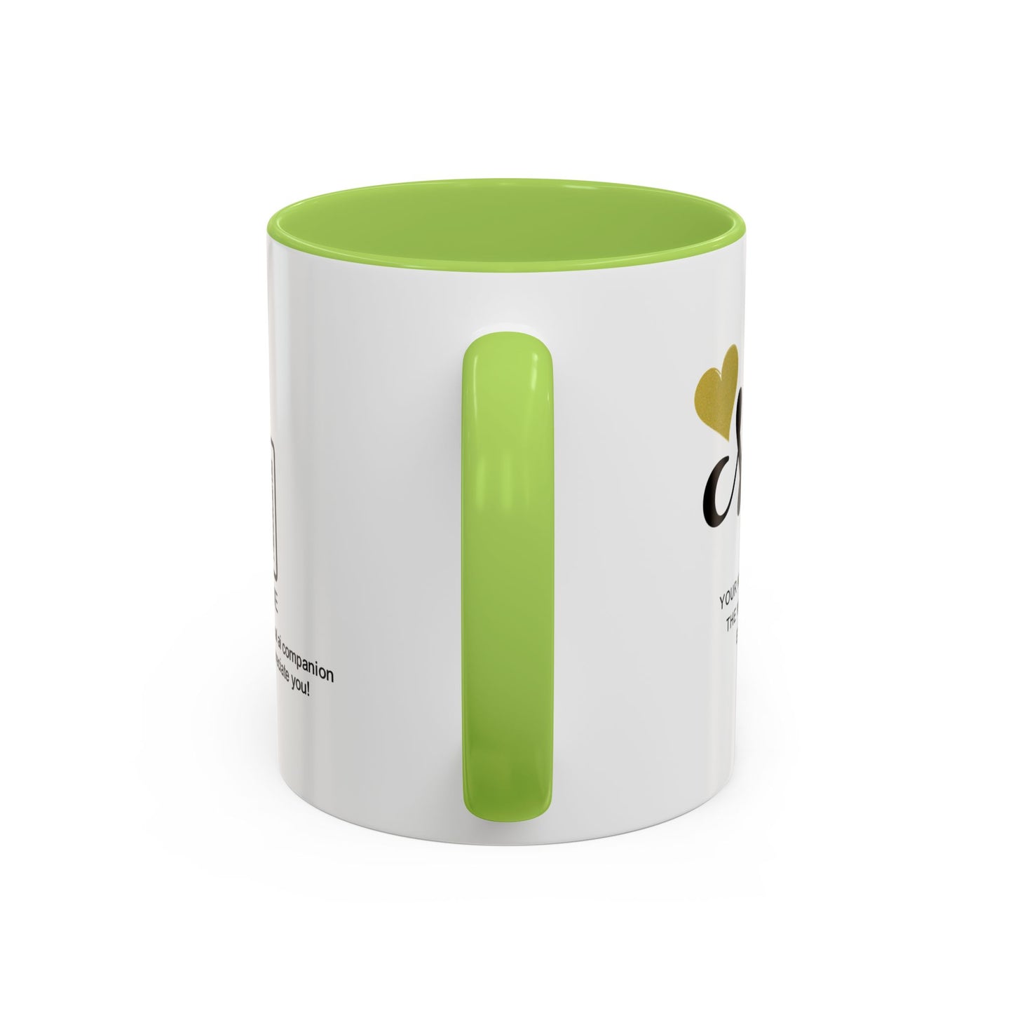 Mum, your kindness makes the world better every day - Personalised Accent Coffee Mug