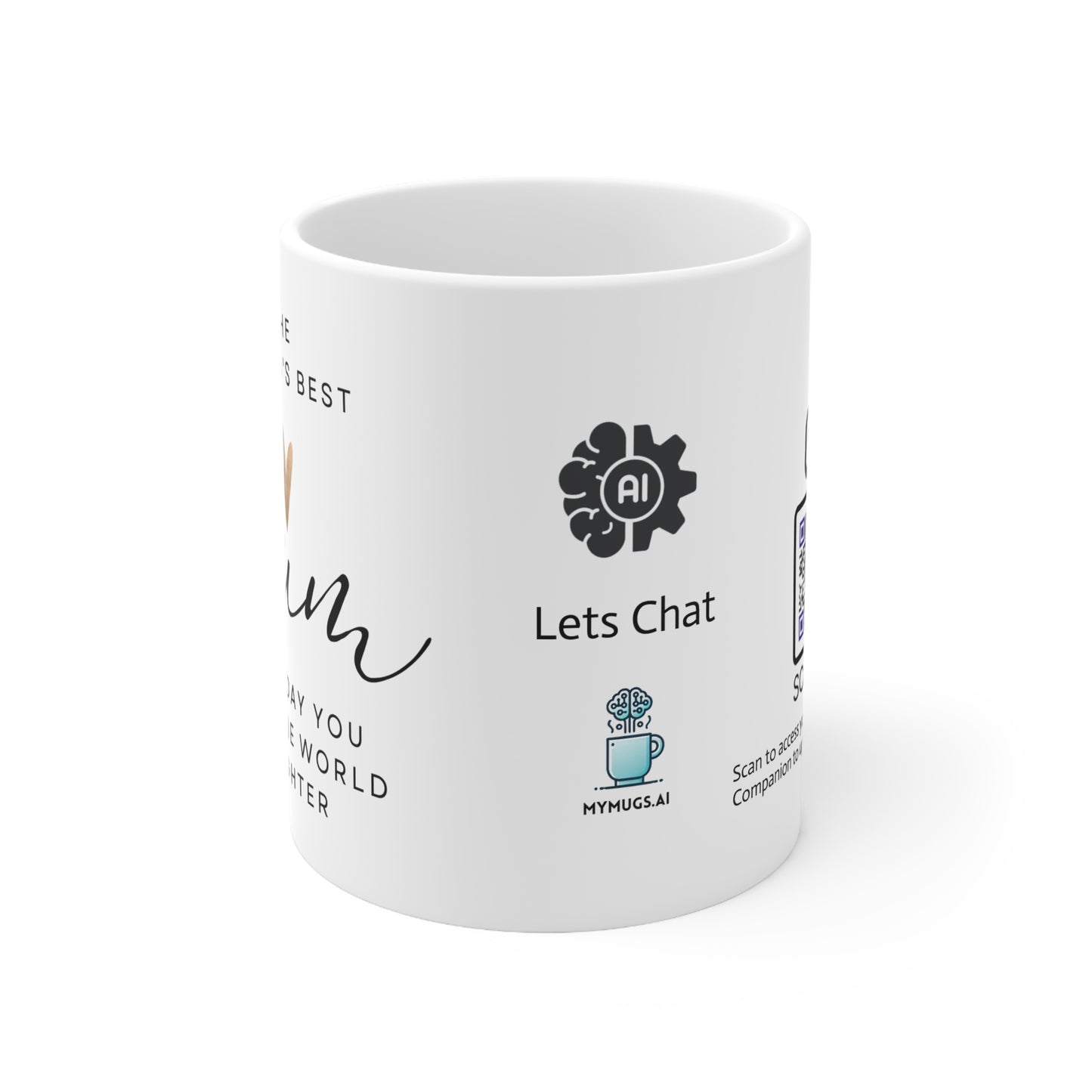 World's Best Mum Coffee Mug - Heartfelt Gift for Mother's Day & Everyday Joy