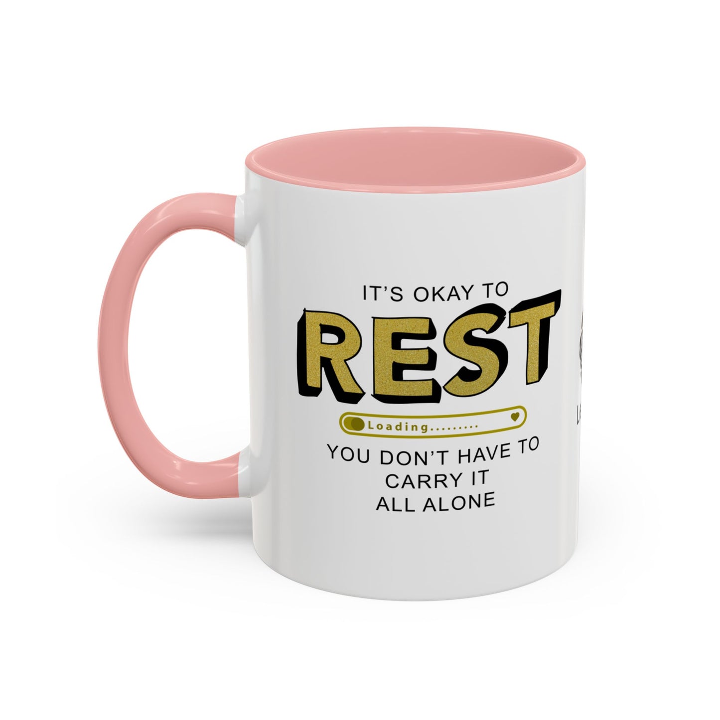 It’s okay to rest. - Accent Coffee Mug
