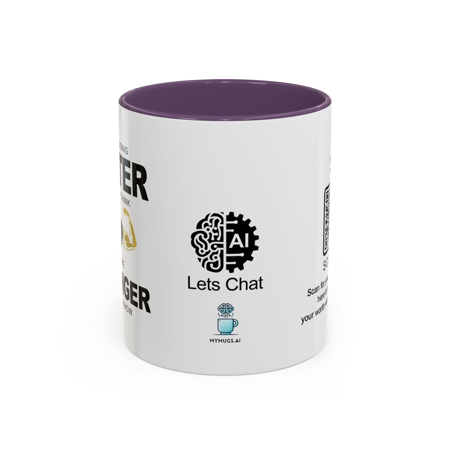You are stronger than you know - Accent Coffee Mug