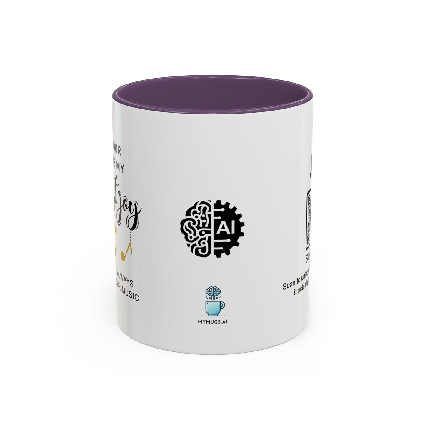 Being your parent is my greatest joy… even if I don’t always understand your music - Accent Mug
