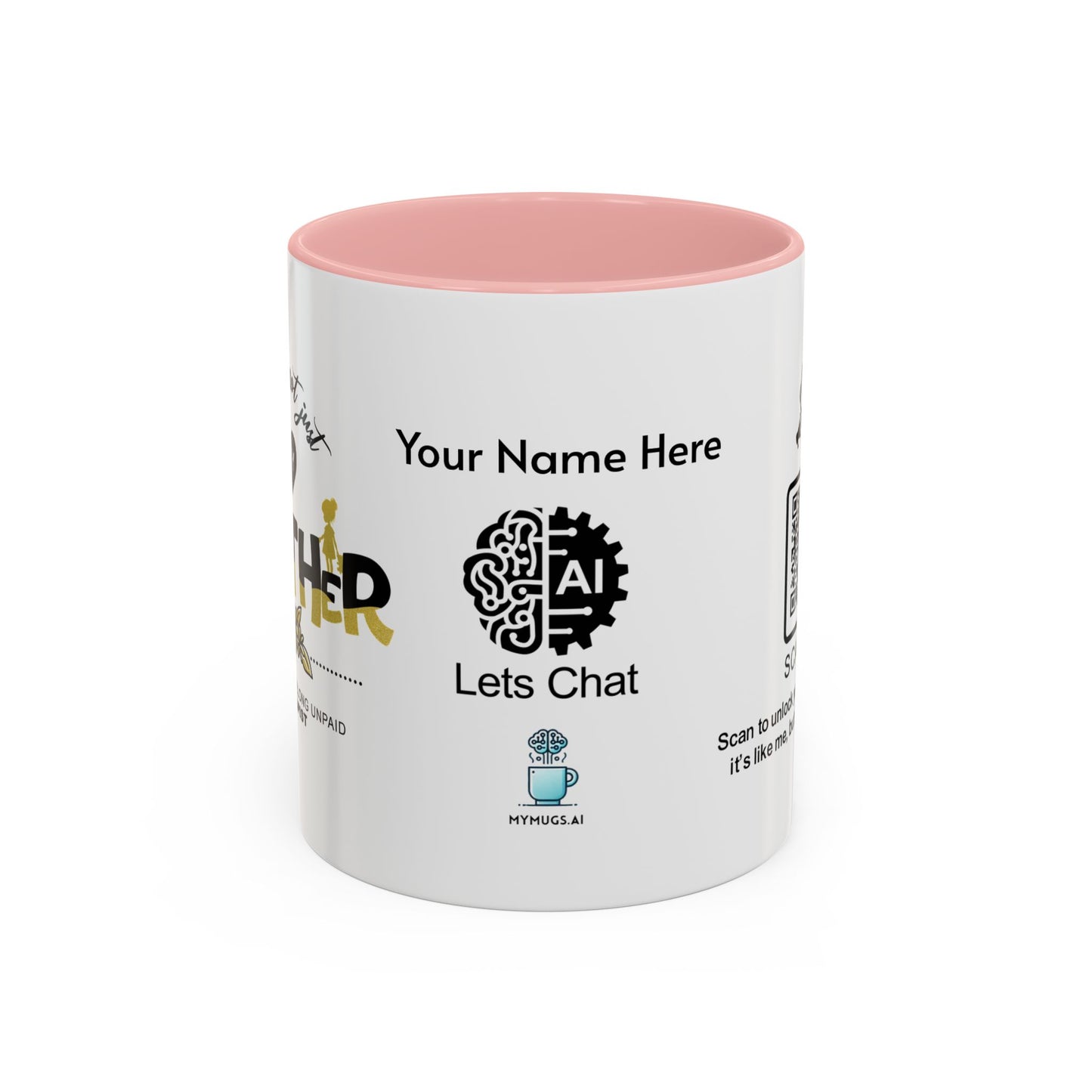 You’re not just my brother - Personalised Accent Mug
