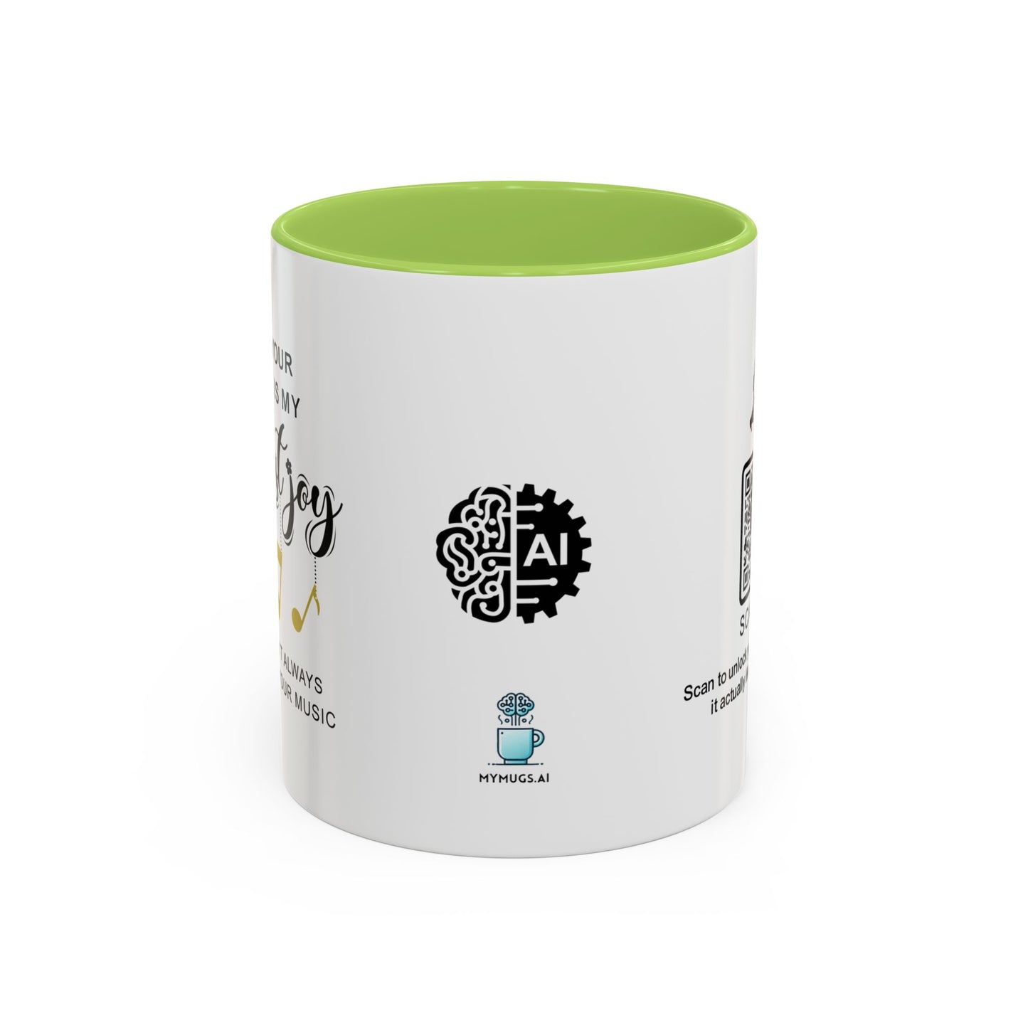 Being your parent is my greatest joy… even if I don’t always understand your music - Accent Mug