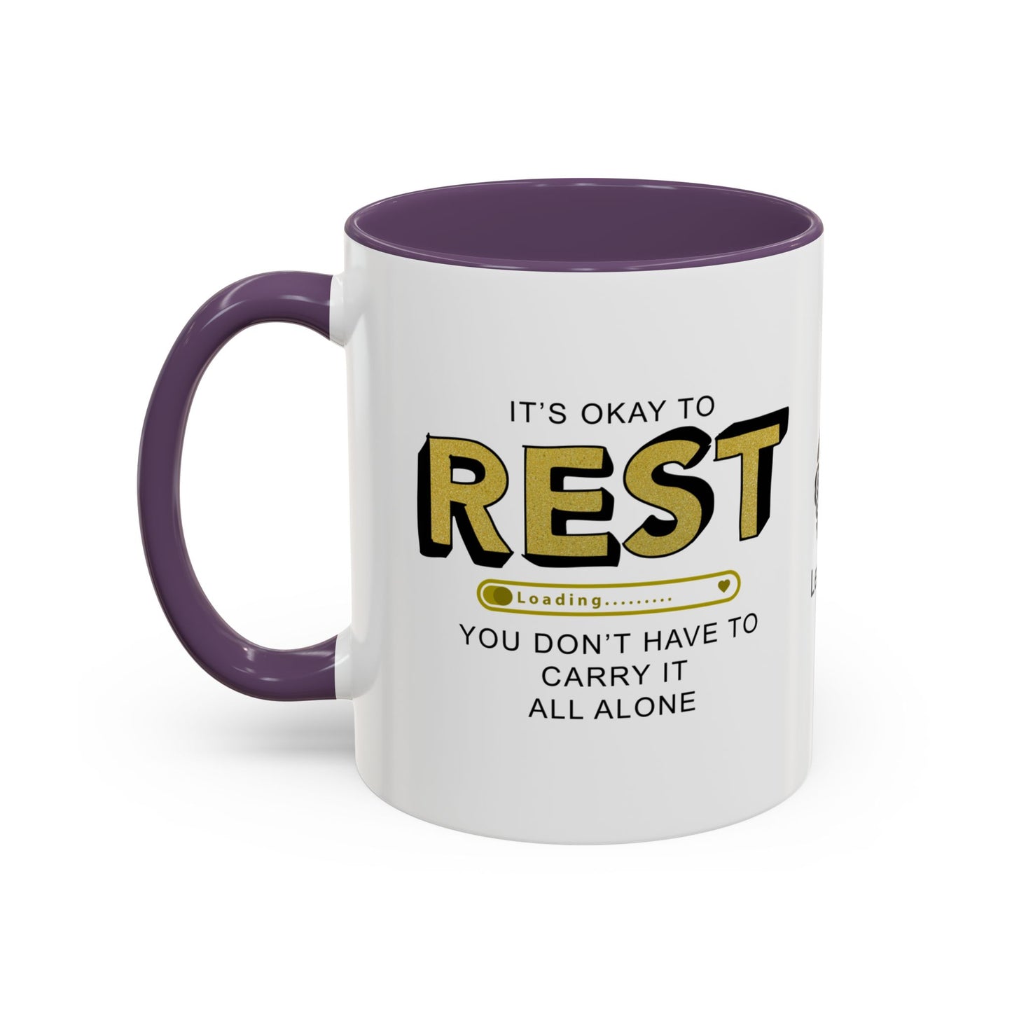 It’s okay to rest. - Accent Coffee Mug