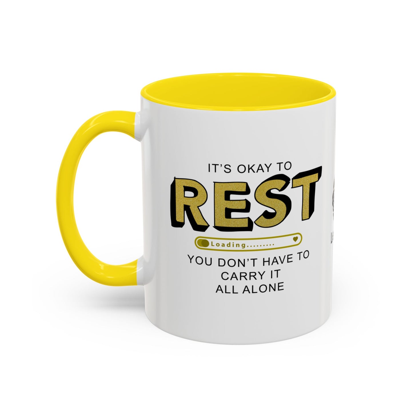 It’s okay to rest. - Accent Coffee Mug