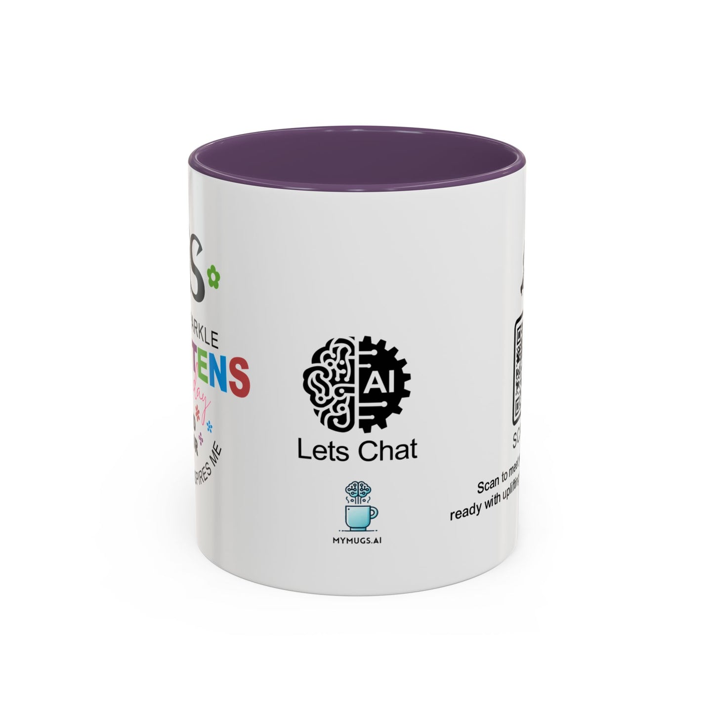 Sis, your sparkle brightens every day - Accent Coffee Mug