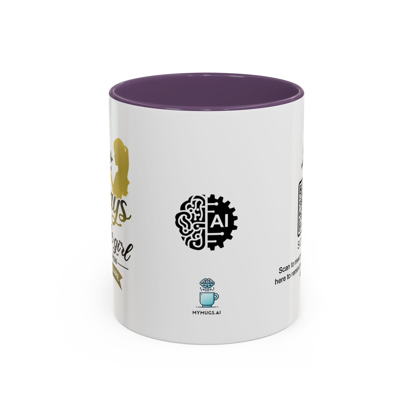 You will always be my little girl - Accent Mug
