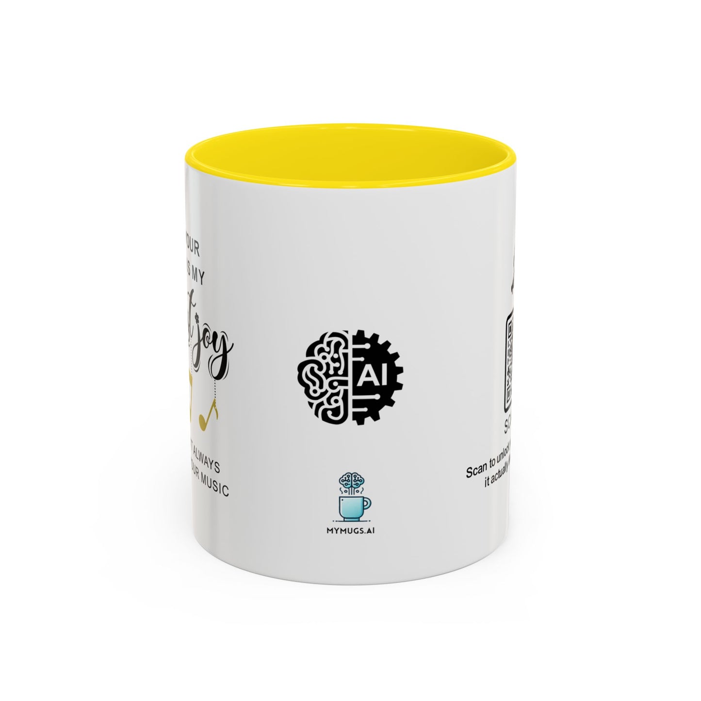 Being your parent is my greatest joy… even if I don’t always understand your music - Accent Mug