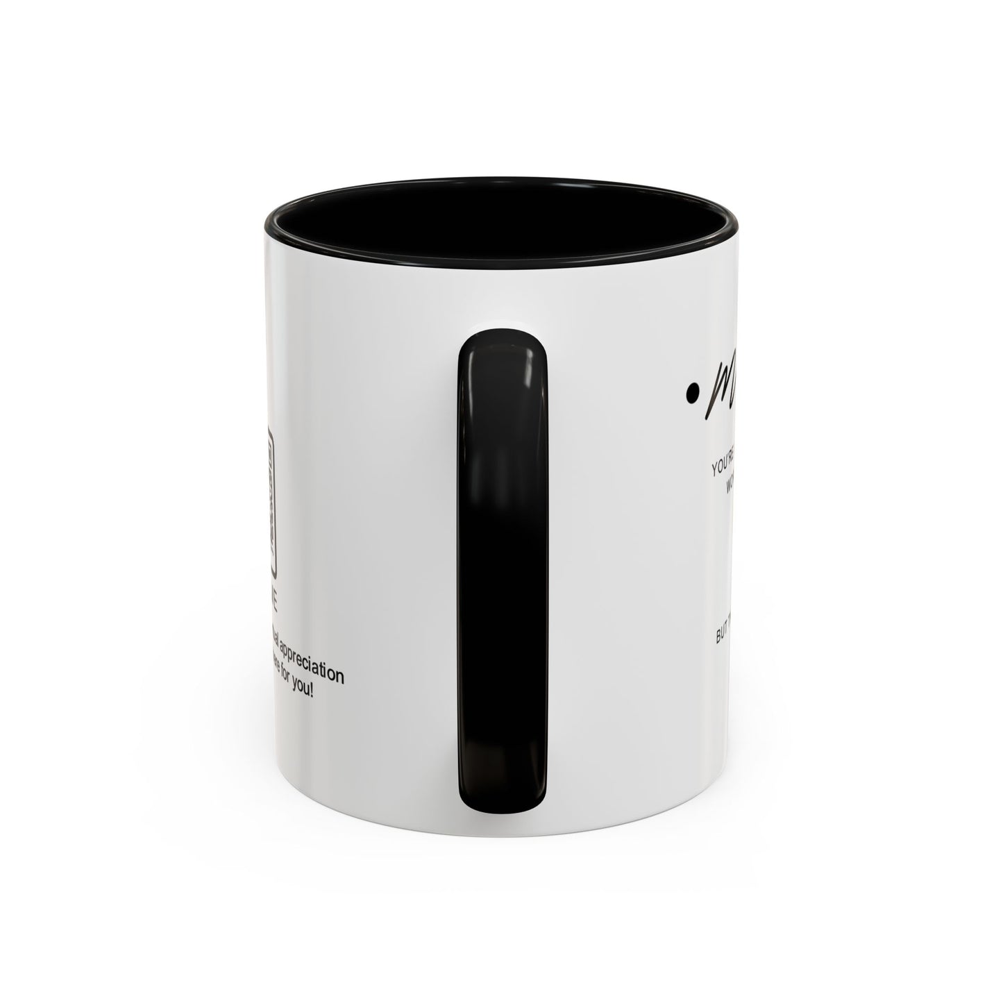Mum, you’re loved more than words can say - Personalised Accent Coffee Mug