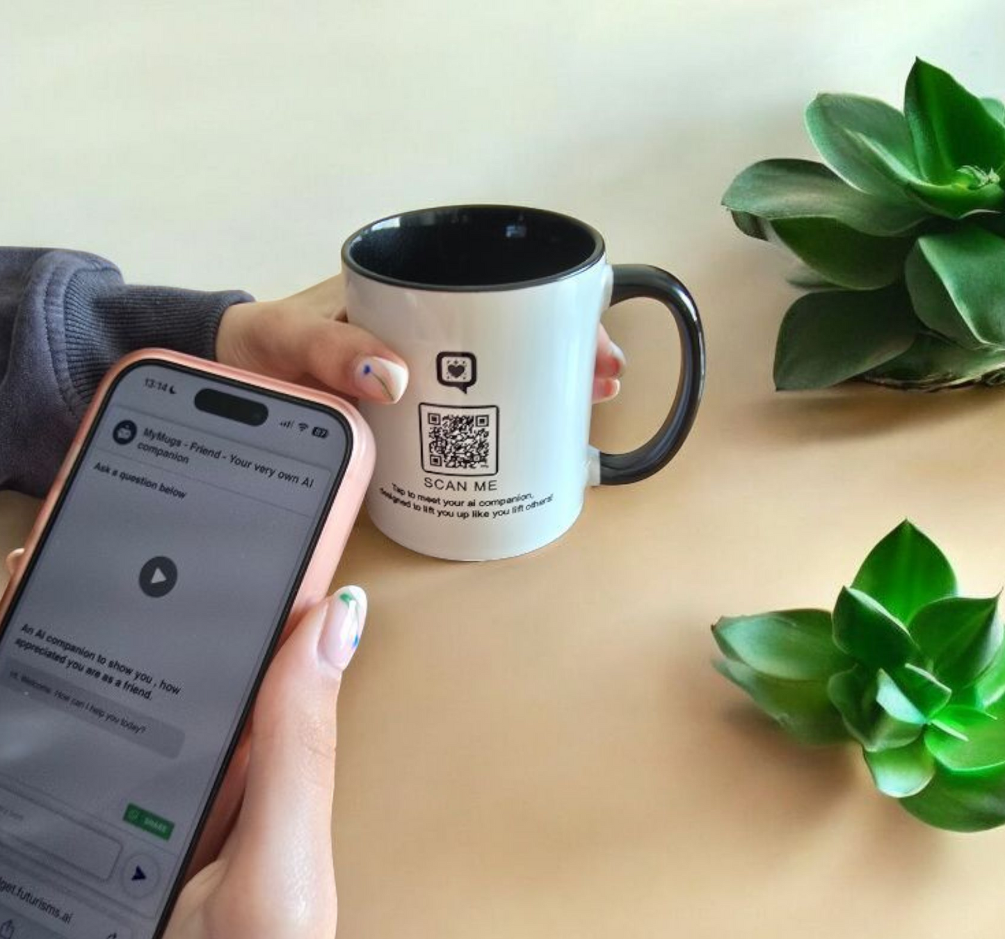 Thank you for making every lesson count - Accent Coffee Mug