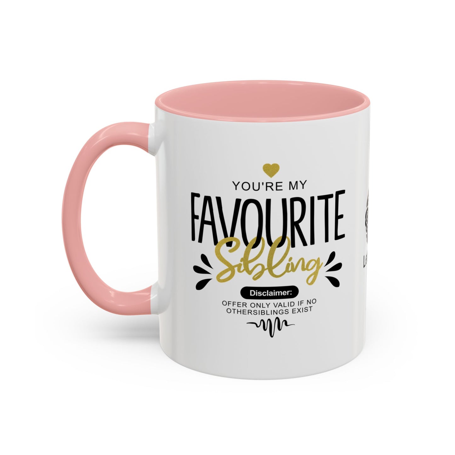 You're my favourite sibling - Accent Mug