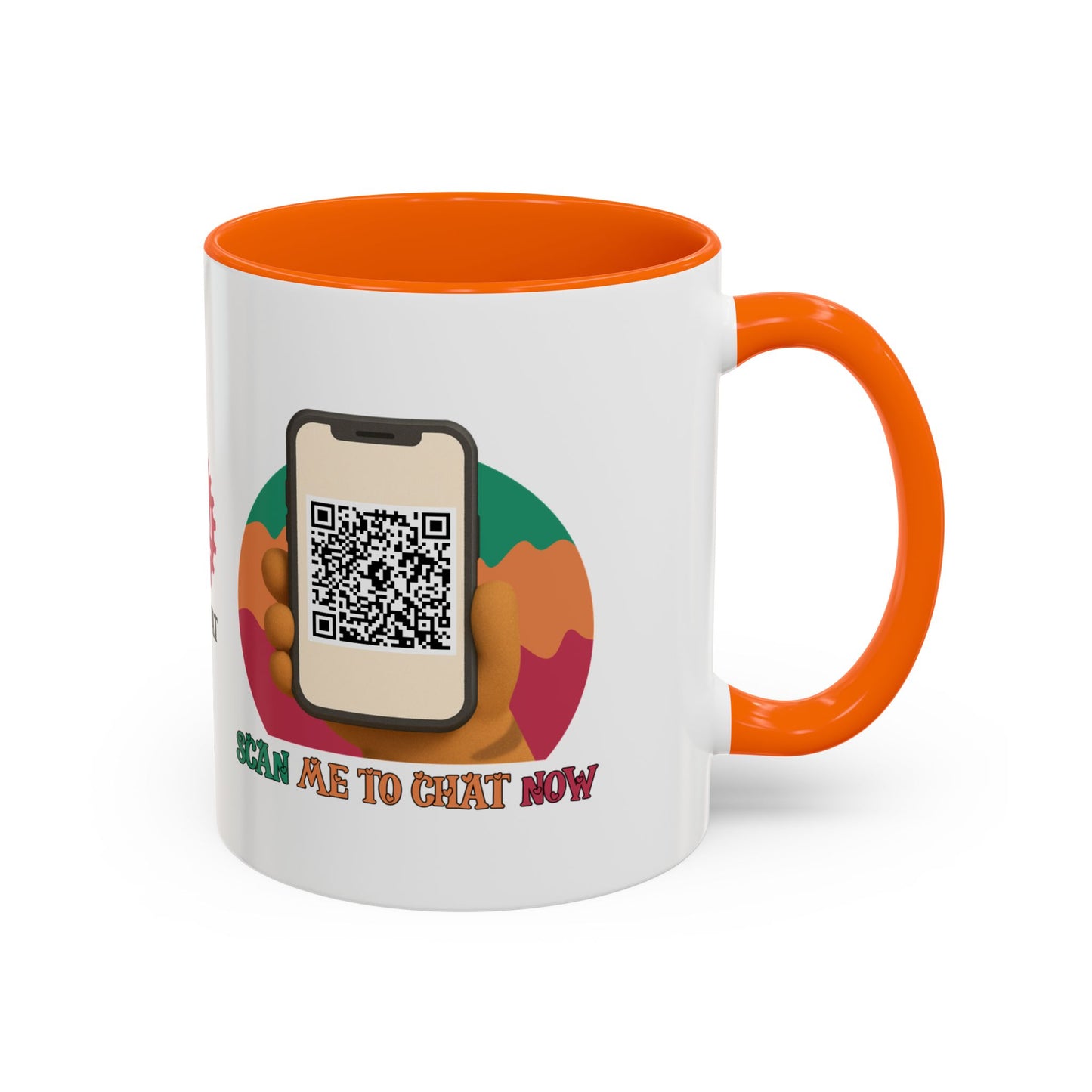 Chat A.I. Kitty Pebbles - AI Enabled Accent Mug