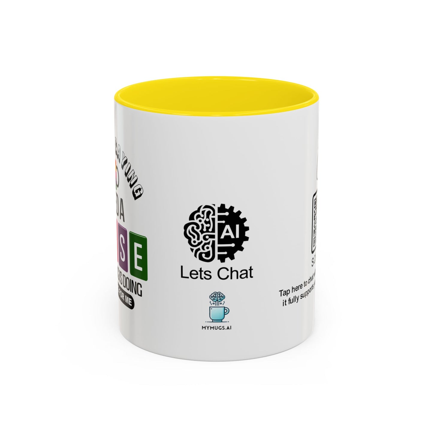 I’m not saying I need a raise, but this mug is doing the talking for me - Accent Coffee Mug