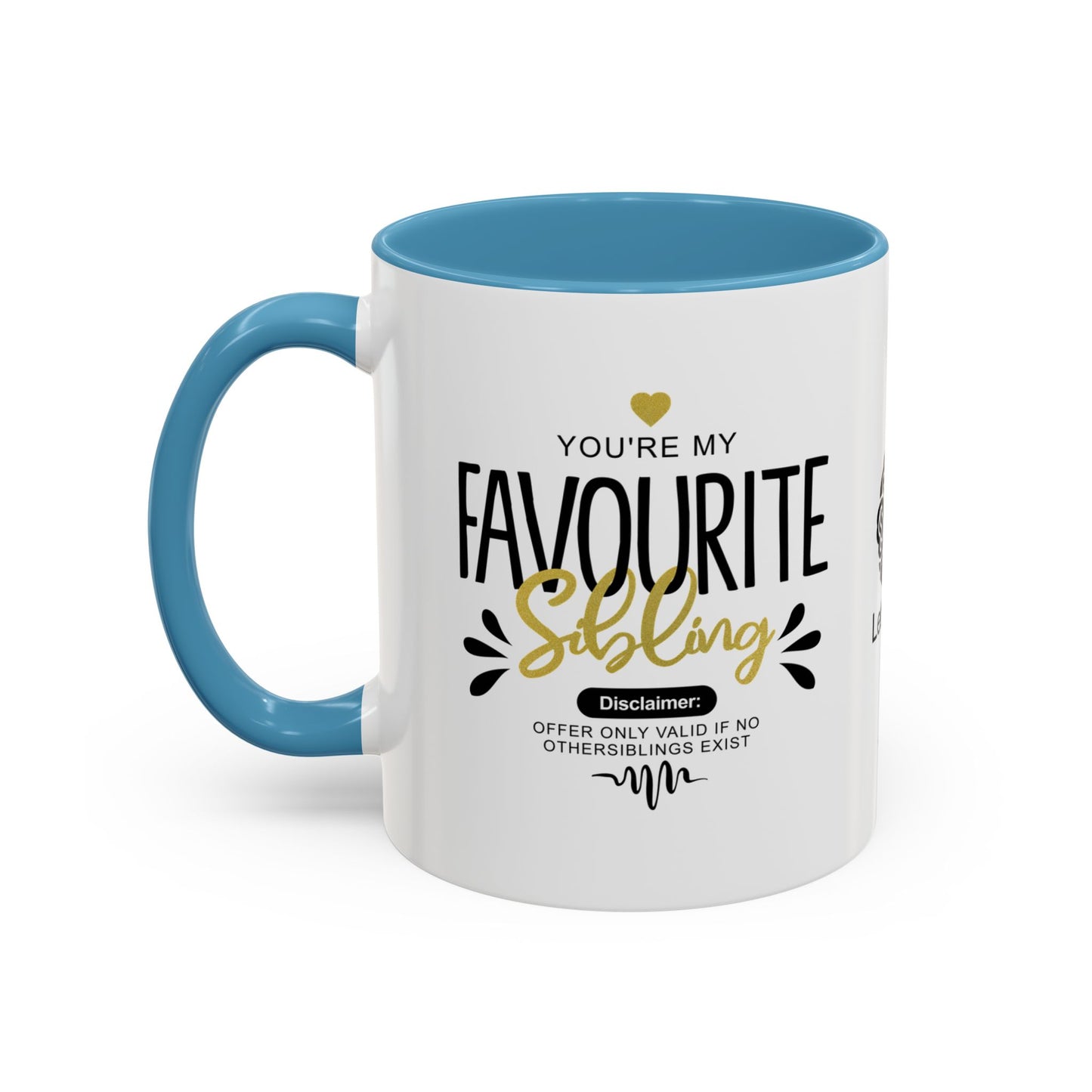 You're my favourite sibling - Accent Mug