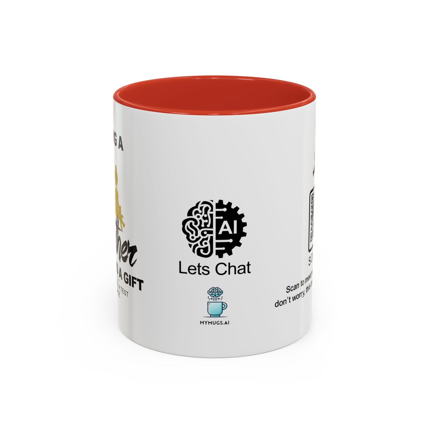 Having a brother like you is a gift… - Accent Mug