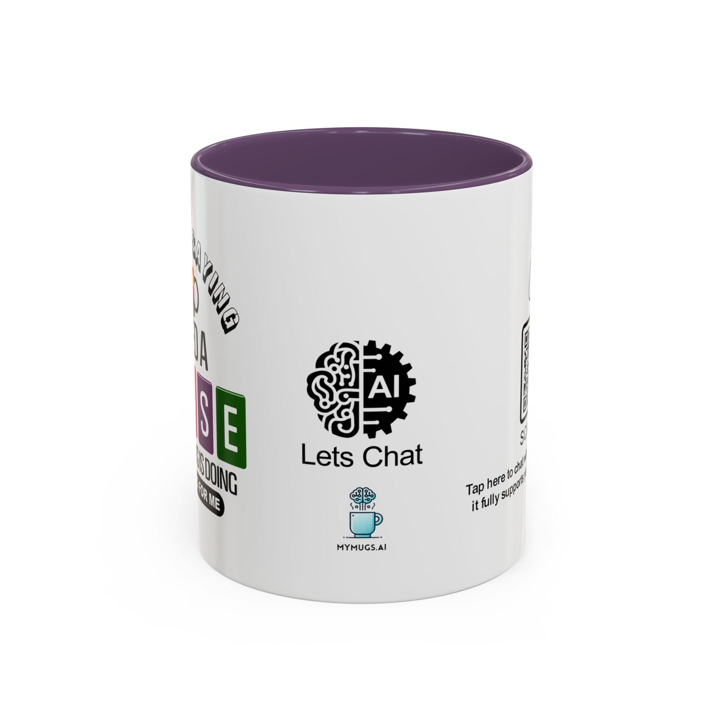 I’m not saying I need a raise, but this mug is doing the talking for me - Accent Coffee Mug