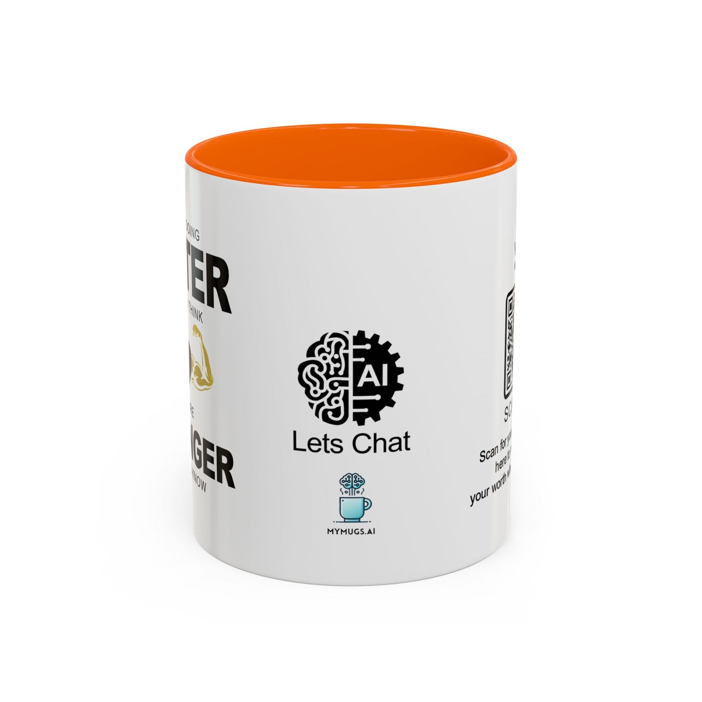 You are stronger than you know - Accent Coffee Mug