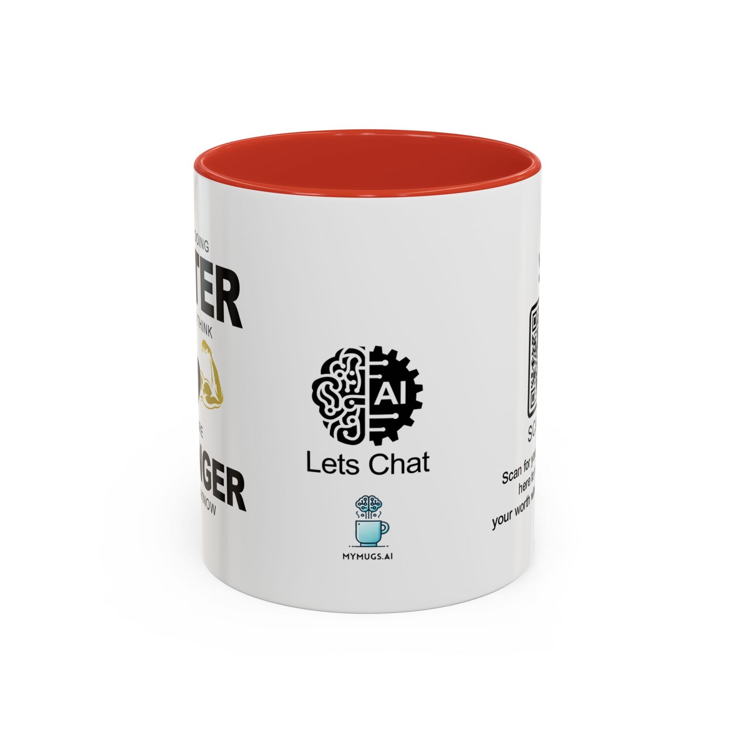 You are stronger than you know - Accent Coffee Mug
