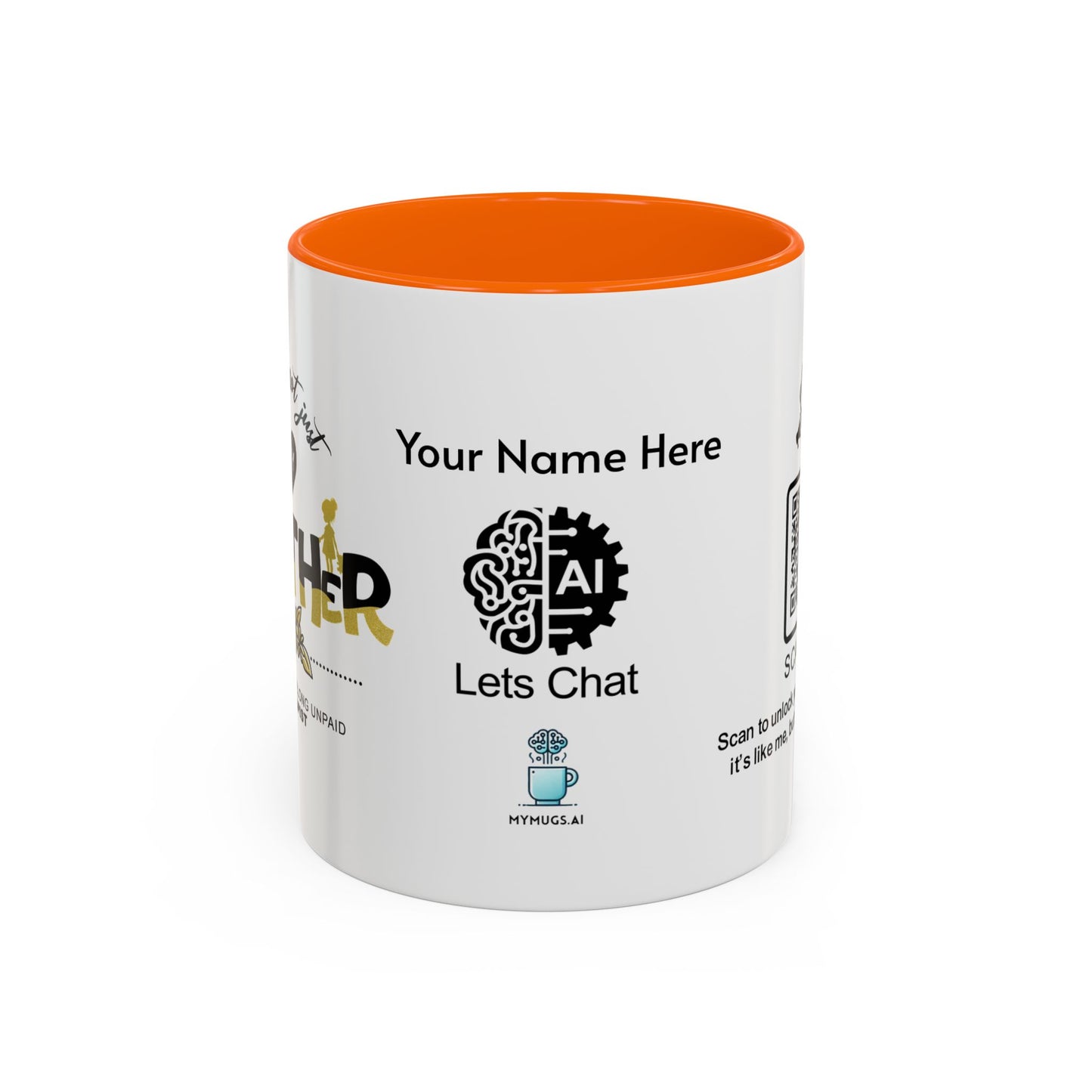You’re not just my brother - Personalised Accent Mug