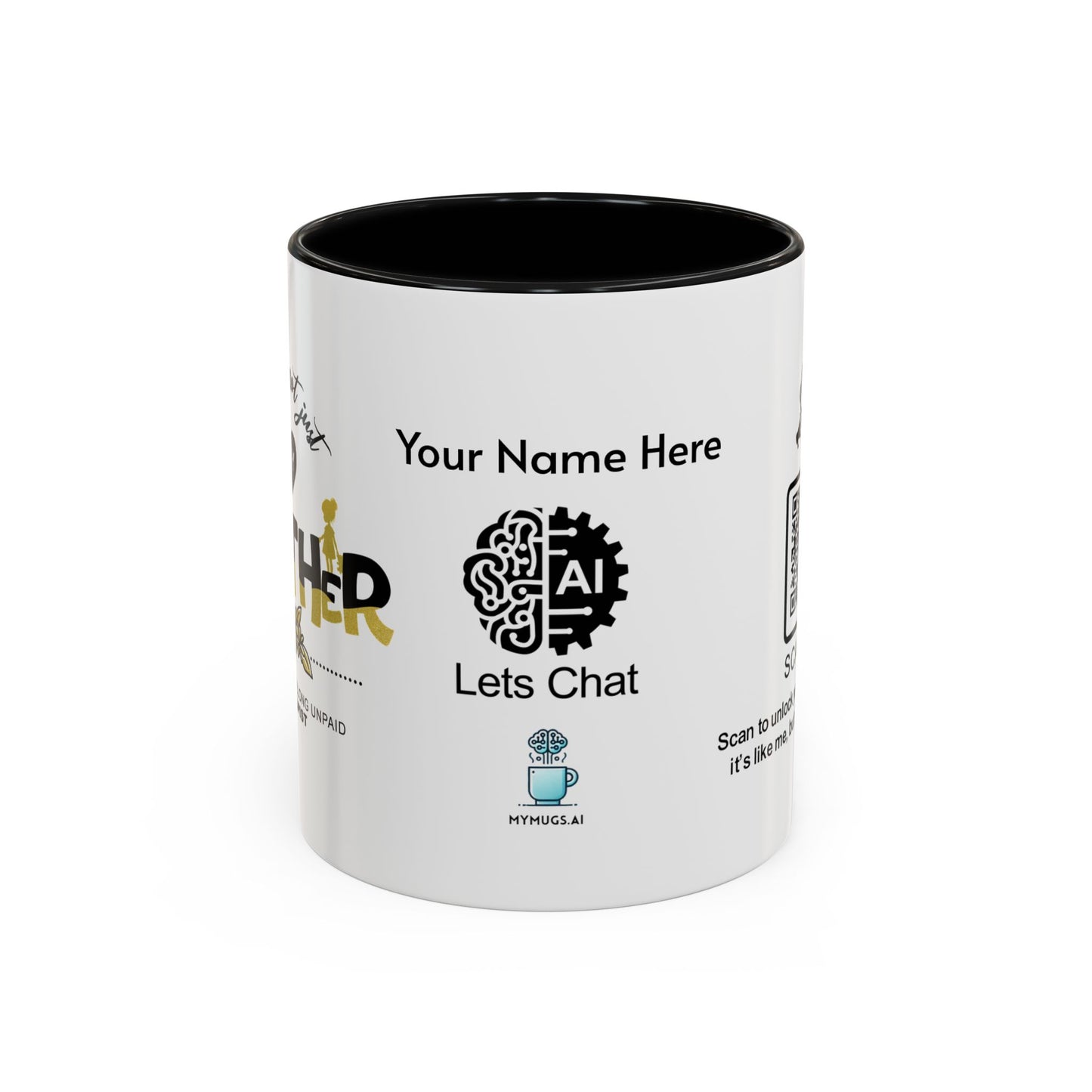 You’re not just my brother - Personalised Accent Mug