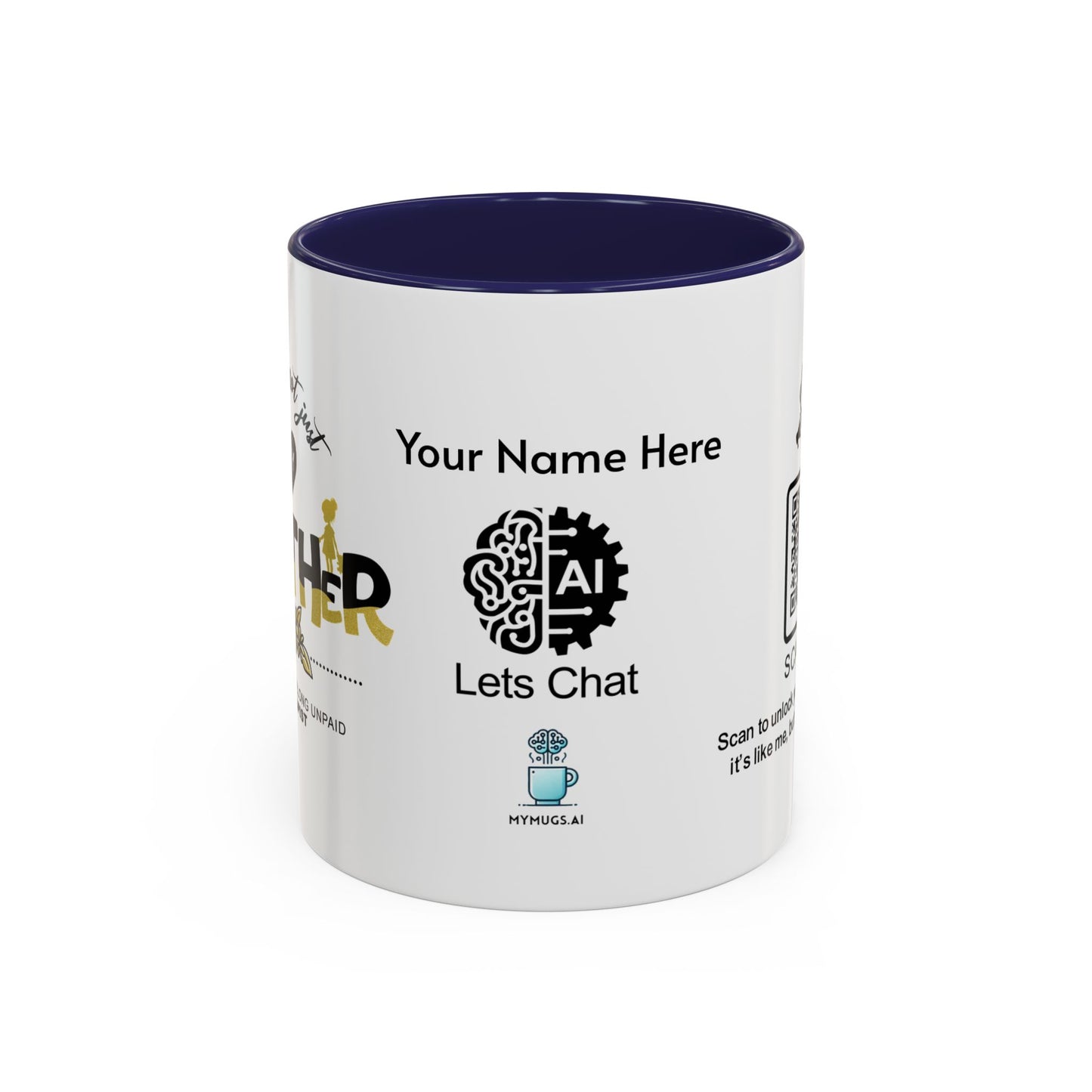 You’re not just my brother - Personalised Accent Mug