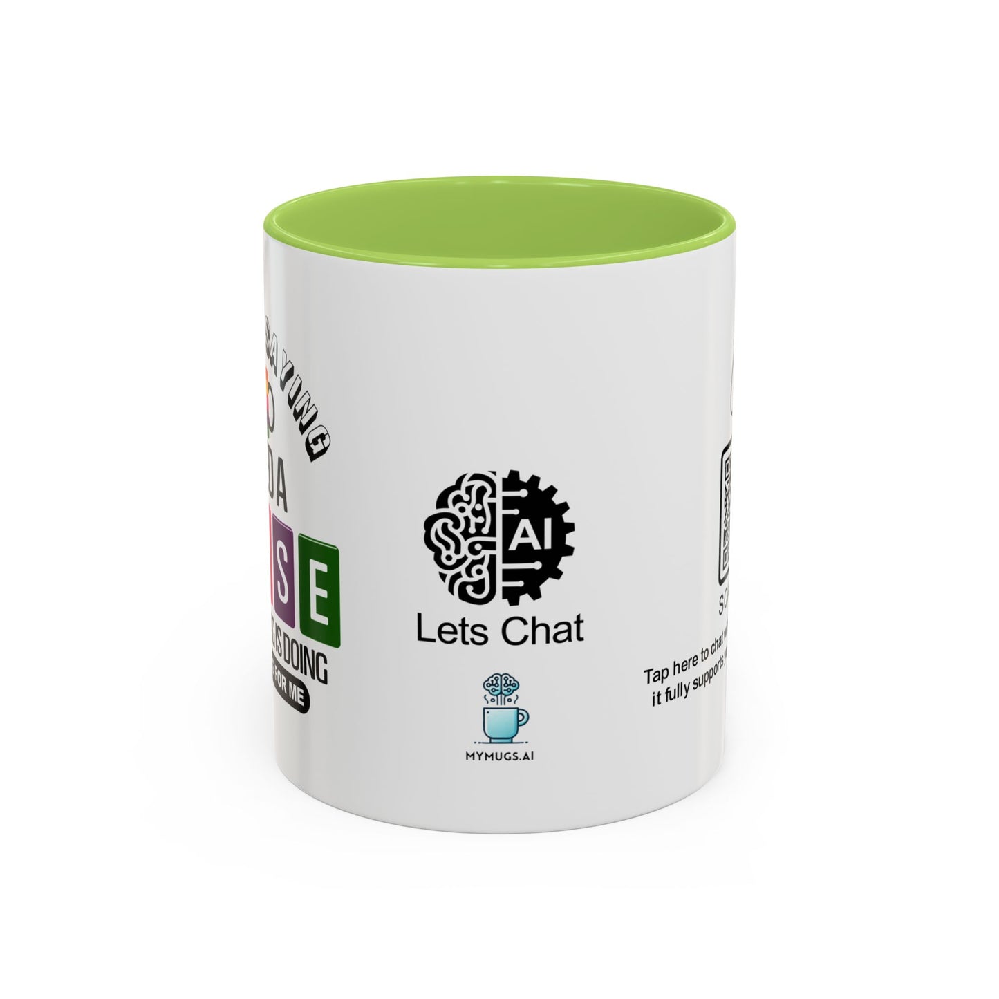 I’m not saying I need a raise, but this mug is doing the talking for me - Accent Coffee Mug