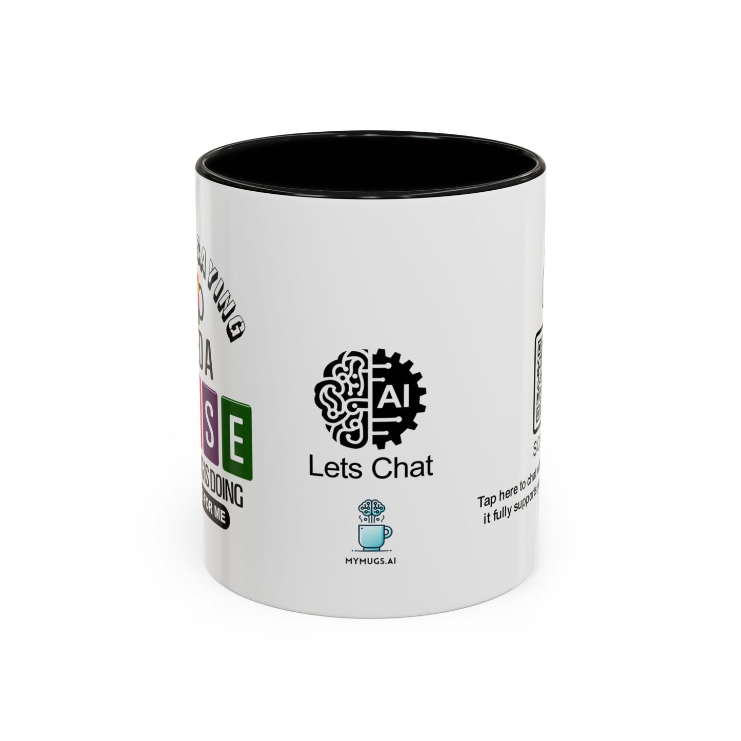I’m not saying I need a raise, but this mug is doing the talking for me - Accent Coffee Mug