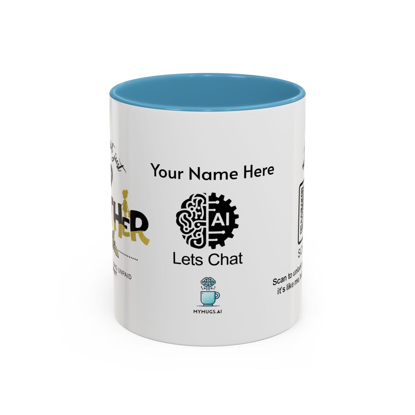 You’re not just my brother - Personalised Accent Mug