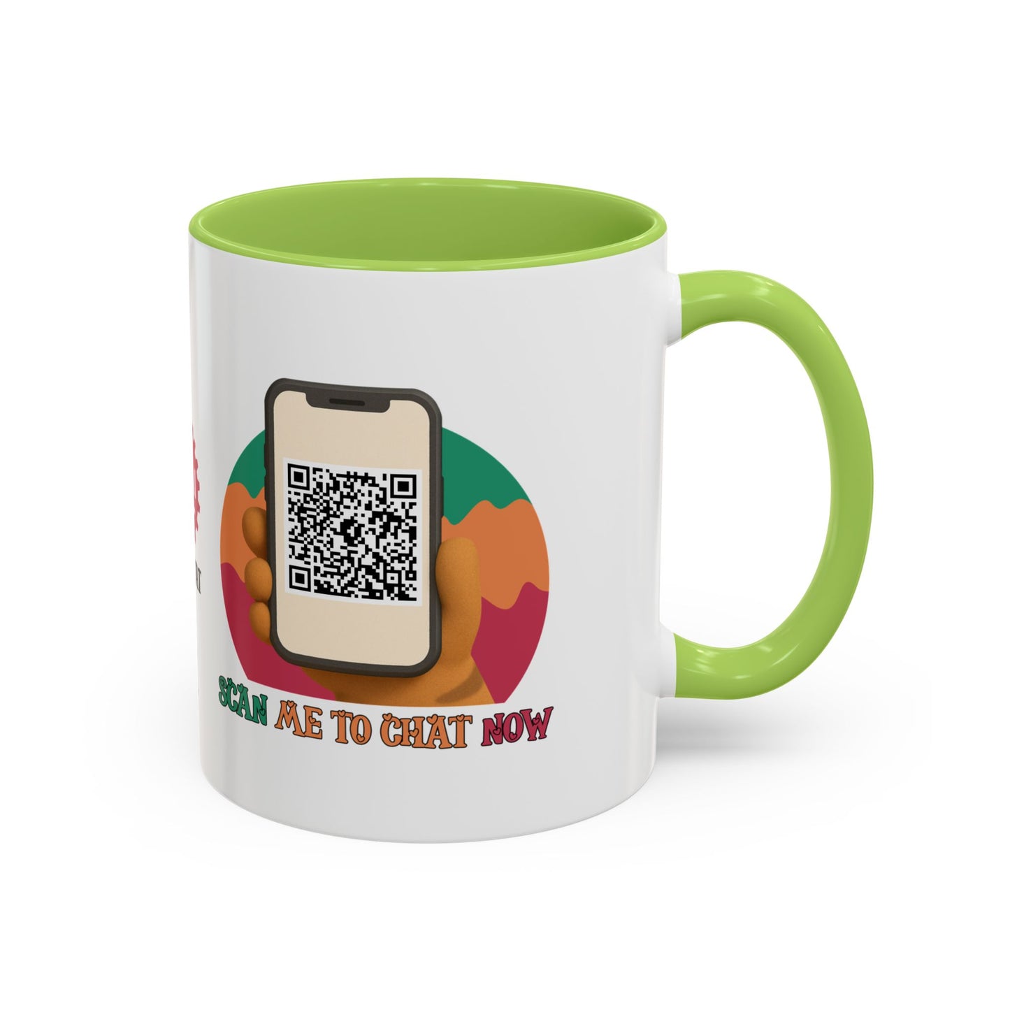 Chat A.I. Kitty Pebbles - AI Enabled Accent Mug