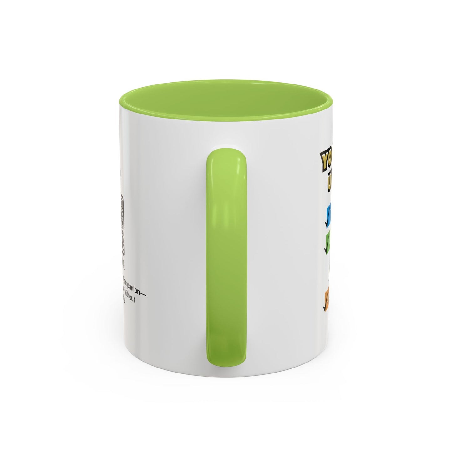 You’re my unpaid therapist, life coach, and snack buddy - Accent Coffee Mug