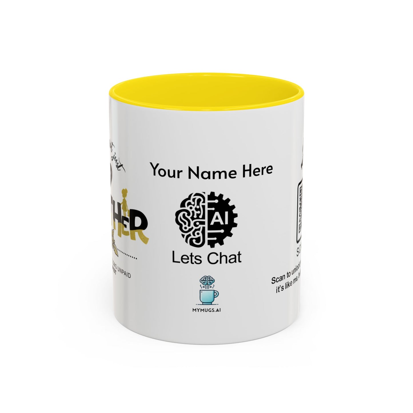 You’re not just my brother - Personalised Accent Mug