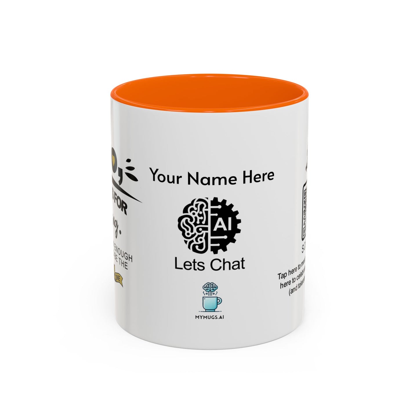 Bro, thanks for setting the bar low - Personalised Accent Mug